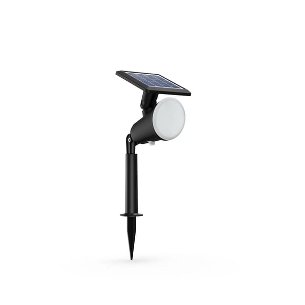 Philips 8720169269132, Utendørs sokkel/stang-belysning, Svart, Plast, IP44, Terrasse, Hage, III