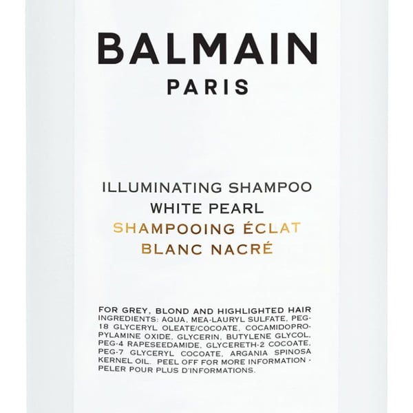 Balmain Shampoo korrigerende nyanse for blondt og bleket hår 300ml