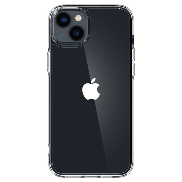Spigen Ultra Hybrid - Baksidedeksel for mobiltelefon - polykarbonat, termoplast-polyuretan (TPU) - krystallklar - for Apple iPhone 14