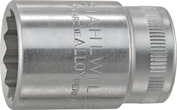 STAHLWILLE 03010024, Uttag, Krom, DIN EN 3709 / ASME B 107.5 M, 117 g