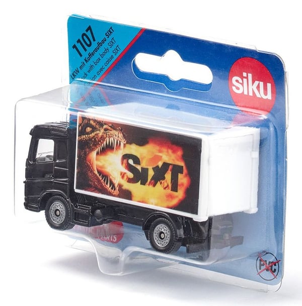 Siku Truck With Box Body Sixt