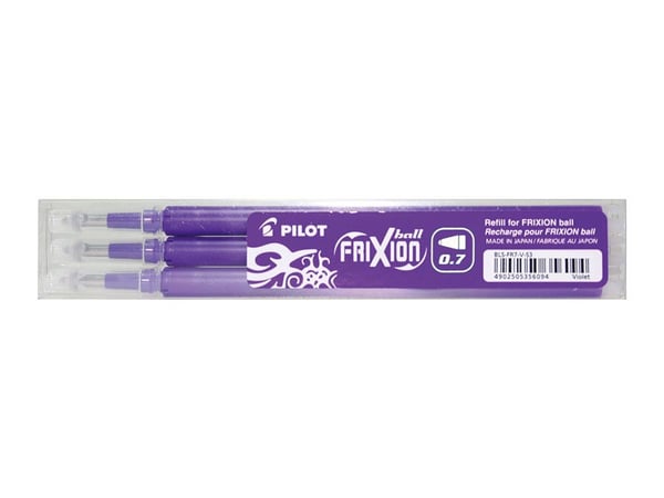 Refill Pilot Frixion Medium 0,7 mm violet (3 stk.)