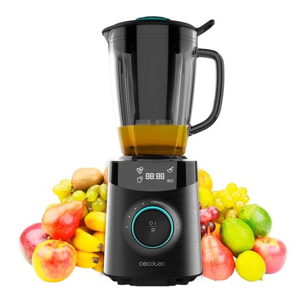 Cecotec 04304, Tehosekoitin, 1,8 L, Jäänmurskaus, 1800 W, Musta, Ruostumaton teräs