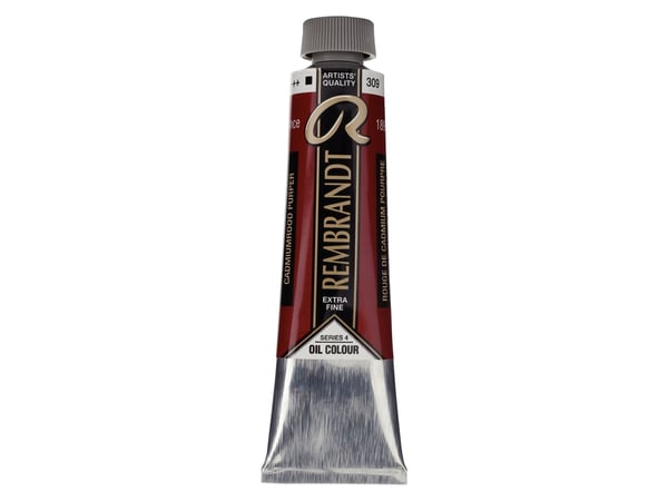 Rembrandt oljefärg tub Cadmium Red Purple 309