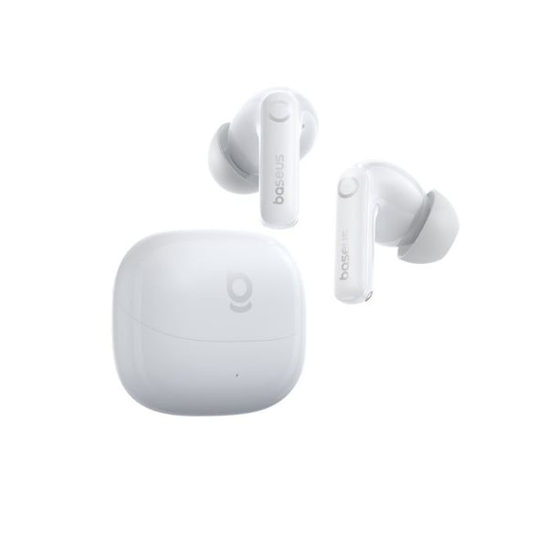 Baseus Bass BP1, True Wireless Stereo (TWS), Samtal/musik, Headset, Vit
