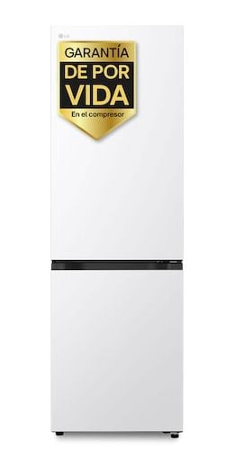LG GBBSJ10ESW - Kjøleskap/fryser - bunnfryser - Wi-Fi - bredde: 59.7 cm - dybde: 67.4 cm - høyde: 186 cm - 333 liter - Klasse E - superhvit