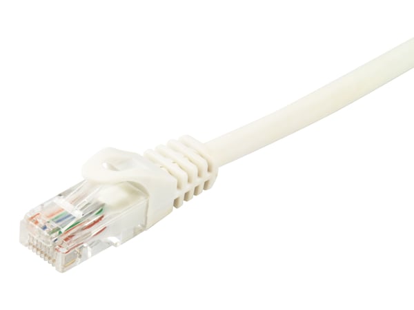 Equip 603102, 0,25 m, Cat6a, U/UTP (UTP), RJ-45, RJ-45, Hvid