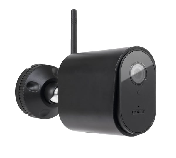 ABUS PPIC54520B, IP-turvakamera, Ulkona, Langallinen & langaton, Seinä, musta, Kupoli