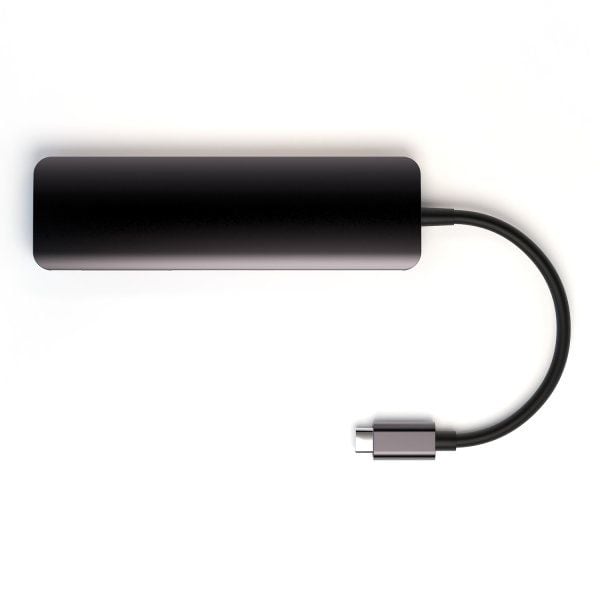 4smarts 4S468782, USB 3.2 Gen 1 (3.1 Gen 1) Type-C, 100 W, Grå, MicroSD (TransFlash), SD, 4K Ultra HD, HDMI, USB 3.2 Gen 1 (3.1 Gen 1) Type-A