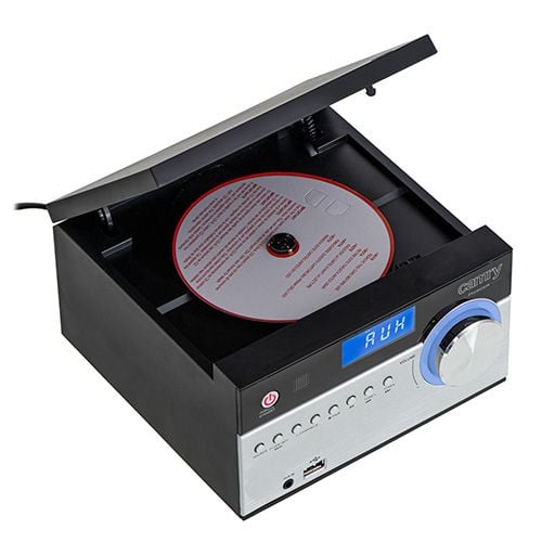 Camry CR 1173 mini Hi-Fi-anlegg 10 W Bluetooth AM/FM, svart/sølv
