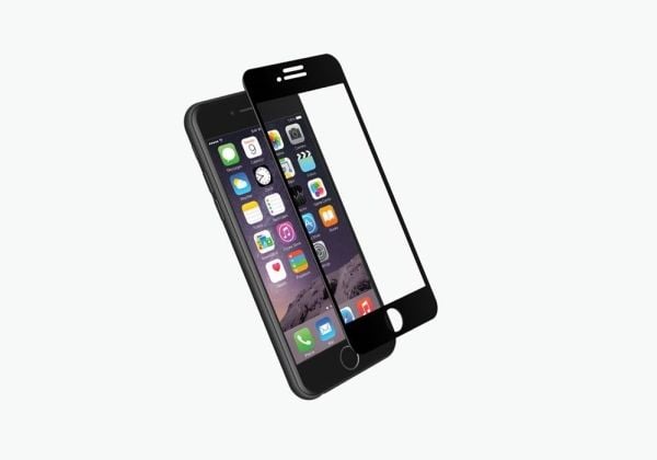 Cygnett RealCurve 3D - Skjermbeskyttelse for mobiltelefon - 3D - glass - rammefarge svart