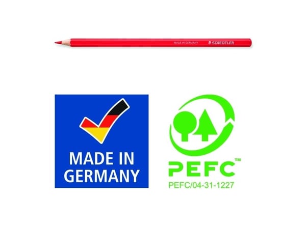 Staedtler 146C, Pehmeä, Monivärinen, 72 kpl