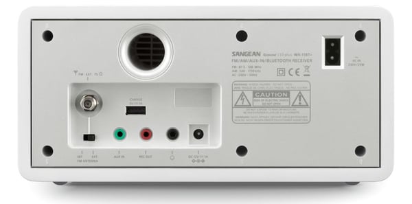 Sangean WR-11BT+, Personlig, Analog, AM, FM, 6,5 W, 7,6 cm, 8 O