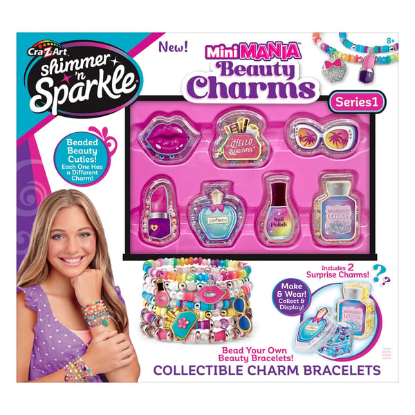 SHIMMER N SPARKLE MINI MANIA BEAUTY CHARMS