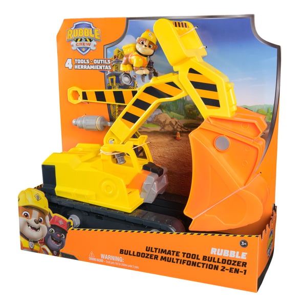 Spin Master Rubble & Crew Big Build - leikkiajoneuvo, Rubble