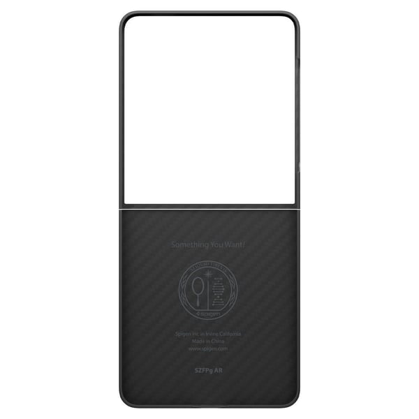 Spigen Air Skin Aramid, Suojus, Samsung, Galaxy Z Flip 7, 17,5 cm (6.9"), musta