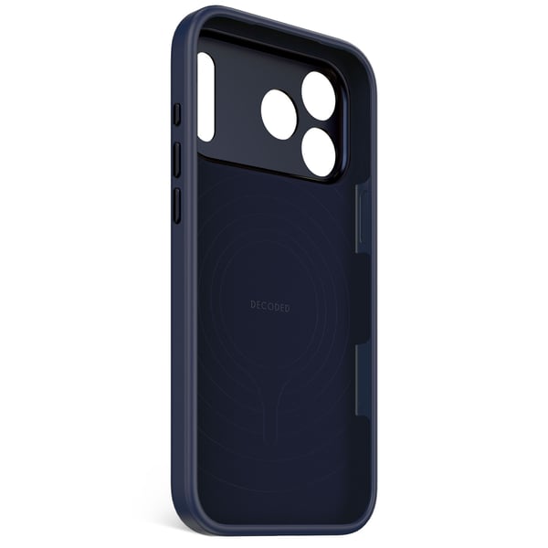 Decoded Silicone Backcover Apple iPhone 17 Pro Max True Navy, Etui, Apple, iPhone 17 Pro Max, 17,5 cm (6.9"), Marineblå
