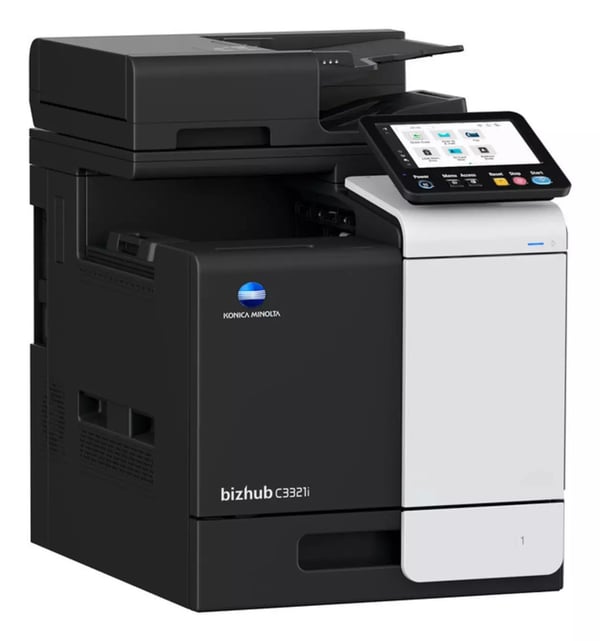 Konica Minolta bizhub C3321i multifunktionslaserskrivare, färg, A4