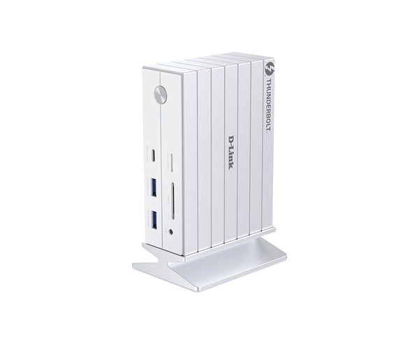 D-Link DUF-E01 - Dokkingstasjon - USB-C / USB-A - DP, HDMI, Thunderbolt 4 - 1GbE - Europa