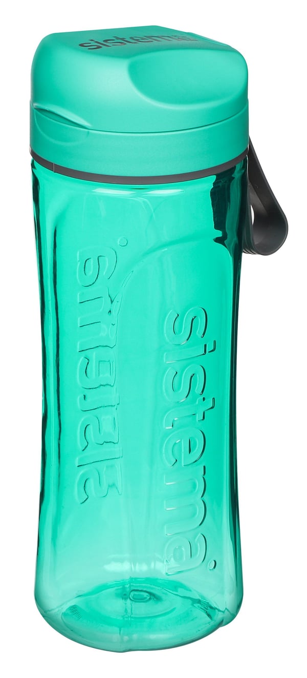 Sistema - Tritan Swift Bottle 600ml - Minty teal