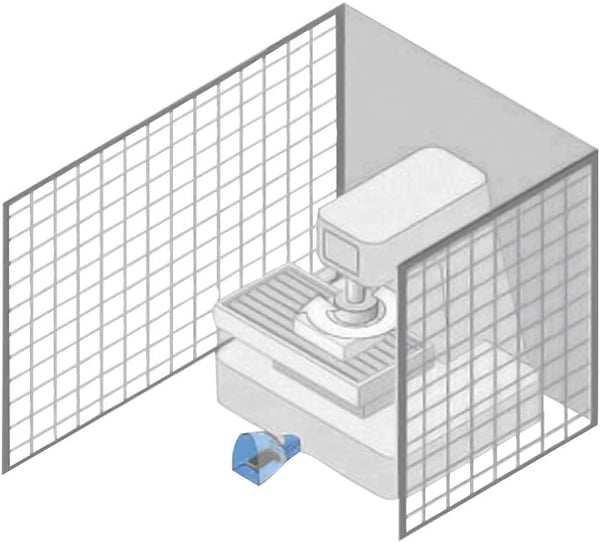Siemens Enkel fotbryter med deksel grå metall 2Z 2R 2 trinn (3SE2924-3AA20)