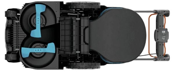 Gardena PowerMax, Työnnettävä ruohonleikkuri, 600 m², 46 cm, 2,5 cm, 6,5 cm, 50 L