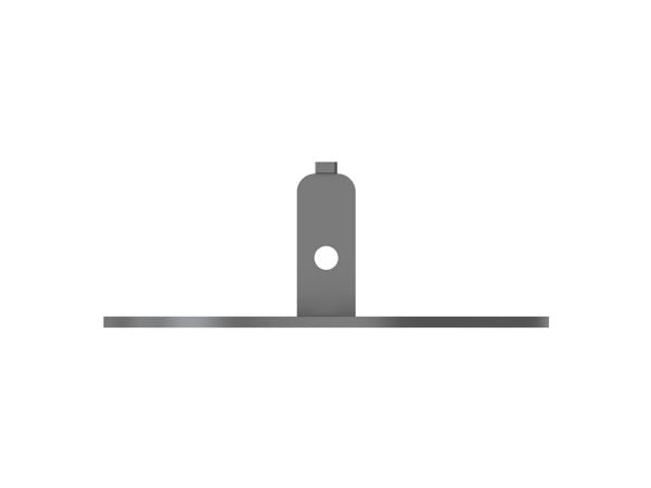 Multibrackets 6275, Kamerateline, Musta, Terästä, 10 kg, 1 kpl, 135 mm
