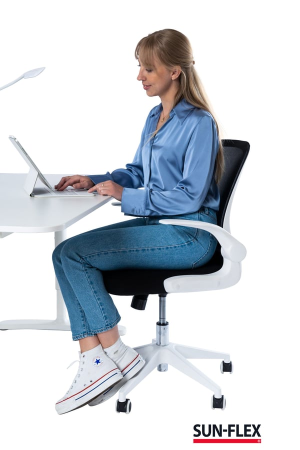 SUN-FLEX HIDEAWAY CHAIR, Pure White