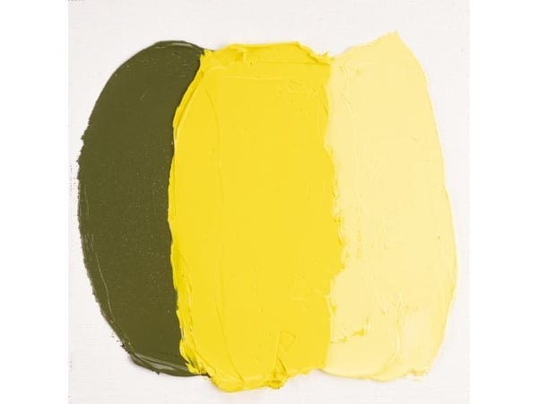Cobra Study Water Mixable Oil fargetub Permanent Lemon Yellow 254
