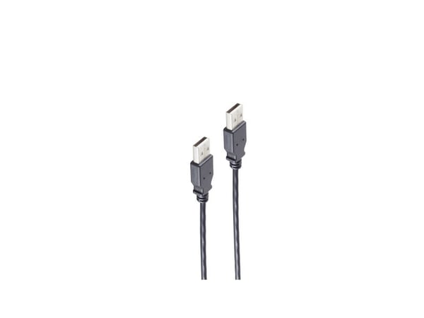 shiverpeaks BS13-22055, 5 m, USB A, USB A, USB 2.0, 0,48 Gbit/s, Svart