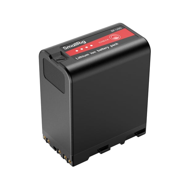 SmallRig 4670 kamera-akku 6800 mAh 14,54 V Sony BP-U60:lle