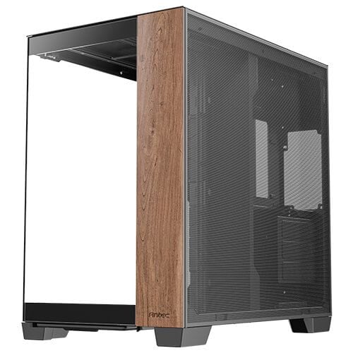 Antec C8 Wood PC-kabinett Full Tower E-ATX, svart/tre