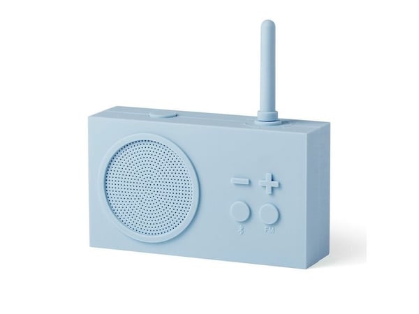 Lexon Tykho 3 - Dusjradio - 3 watt - lys blå