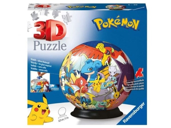 3D Puzzle-Ball Pokémon (72 pcs)