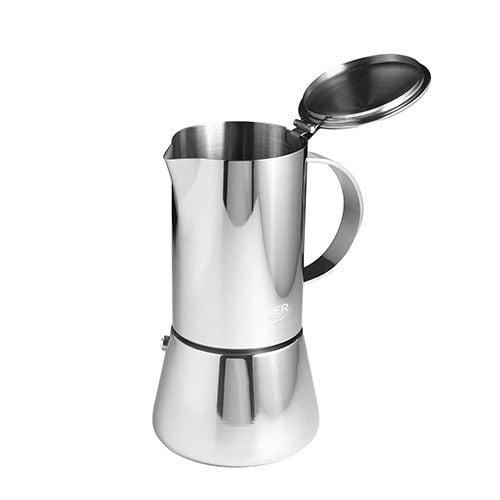 Adler AD 4419 espressobryggare 350 ml 6 koppar rostfritt stål