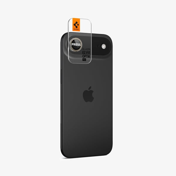 Spigen Glas.tR EZ Fit Optik Pro, Apple, iPhone Air, Gull, 2 stykker