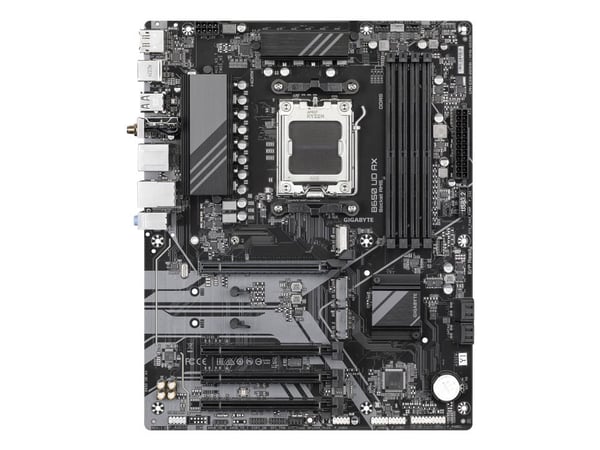 Gigabyte B650 UD AX - 1.0 - hovedkort - ATX - Socket AM5 - AMD B650 Chipset - USB-C 3.2 Gen 1, USB 3.2 Gen 2, USB 3.2 Gen 1 - Wi-Fi 6, Gigabit LAN,...