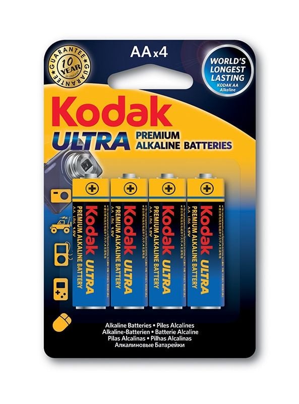 Kodak Ultra Premium Alkaline Battery AA