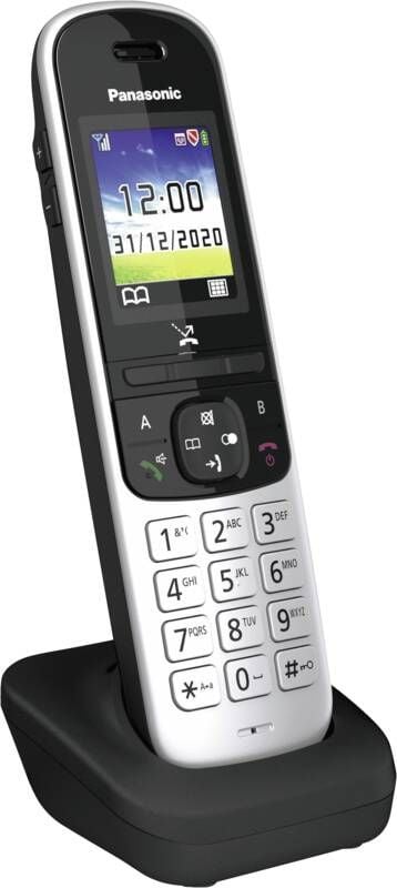 Panasonic KX-TGHA71G - Trådløst ekstra håndsett - DECT - svart