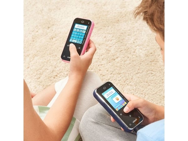 VTech KidiZoom Snap Touch pink, Smartphone för barn, 6 År, 130 g, Rosa