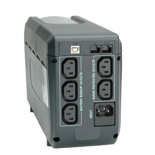 ROLINE DesignSecure 625 - UPS - AC 230 V - 625 VA - svart, silver