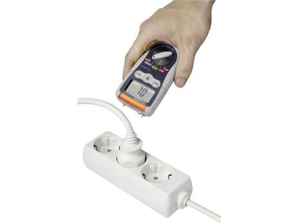 Voltcraft käsikäyttöinen yleismittari digitaalinen VC-20 Roiskevesisuojattu (IP54) CAT IV 600 V Näyttö (lukemat): (VC-20)