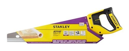 Stanley 2-15-595, Plast, Polyvinylklorid (PVC), Tre, Stål, Gummi, Svart, Rustfritt stål, Gul, Svart, Gul, 45 cm