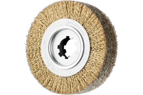 PFERD 43506716, Slipebørste, Universal, 3600 o/min, Rund, 25 cm, 60 mm