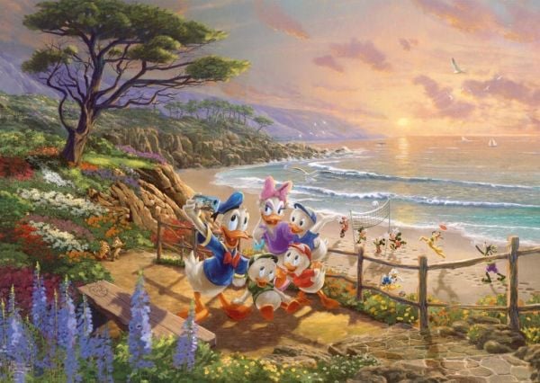 PQ 1000 Puslespill Thomas Kinkade Duck & Daisy G3