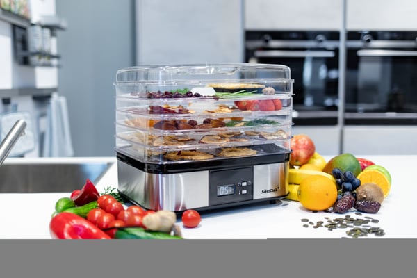 Steba ED 5 - Matdehydrator - 350 W - rustfritt stål / svart