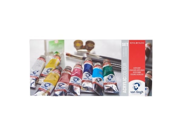 Van Gogh akrylfärger advanced set | 10 x