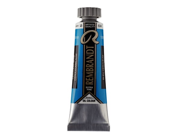 Rembrandt oljefärg tub Cerulean Blue 534