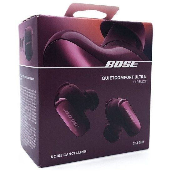 Bose QuietComfort Ultra Earbuds - 2nd Gen - True wireless-hodetelefoner med mikrofon - i øret - Bluetooth - aktiv støydemping - lydisolerende - mør...