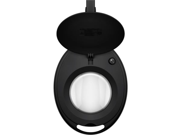 Goobay 65575 LED-suurennuslamppu puristimella 650 lm 1,75x, musta